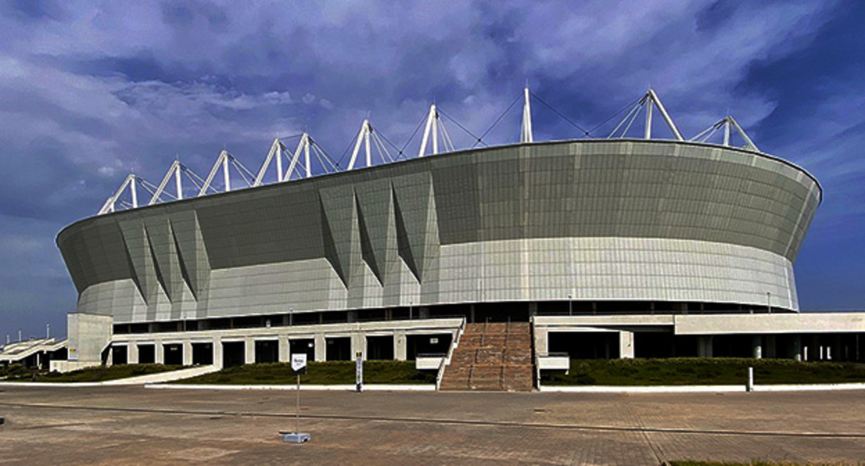 Стадион "Ростов-Арена". Фото: pavljenko https://ru.wikipedia.org Стадион "Ростов-Арена". Фото: pavljenko https://ru.wikipedia.org