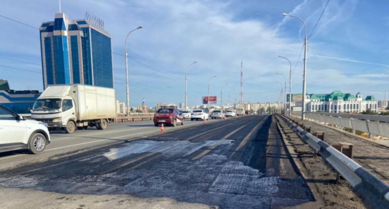 Ремонт моста, фото: пресс-служба администрации Астрахани Ремонт моста, фото: пресс-служба администрации Астрахани