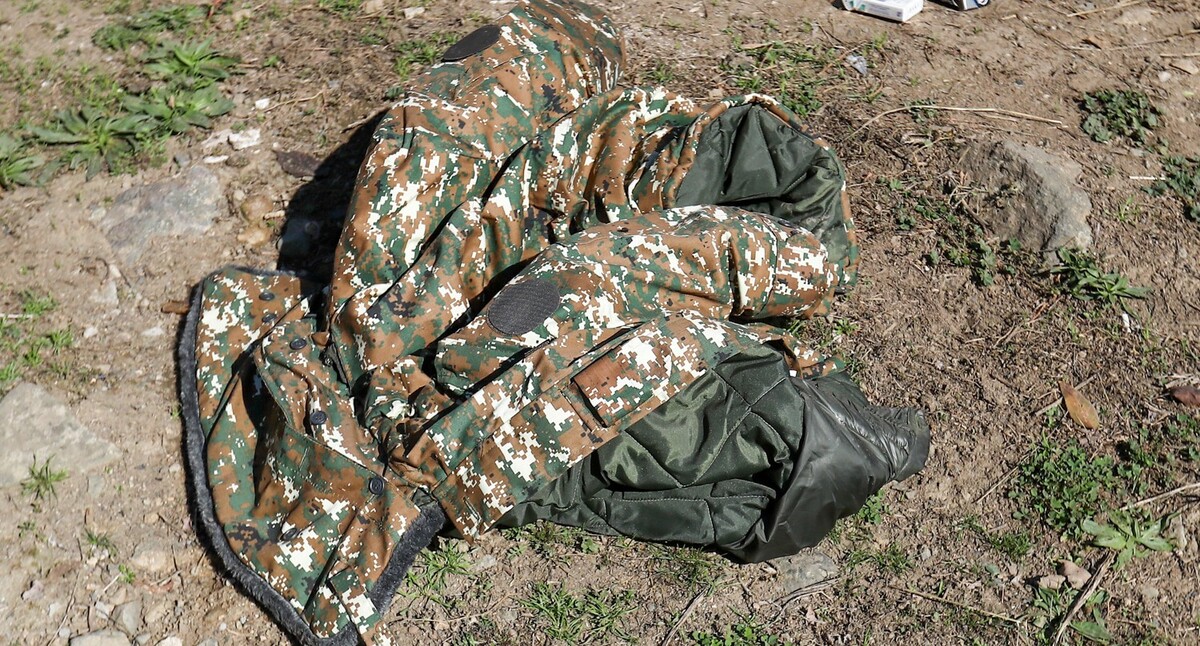 Форма армянского военнослужащего. Фото Азиза Каримова для "Кавказского узла" Форма армянского военнослужащего. Фото Азиза Каримова для "Кавказского узла"