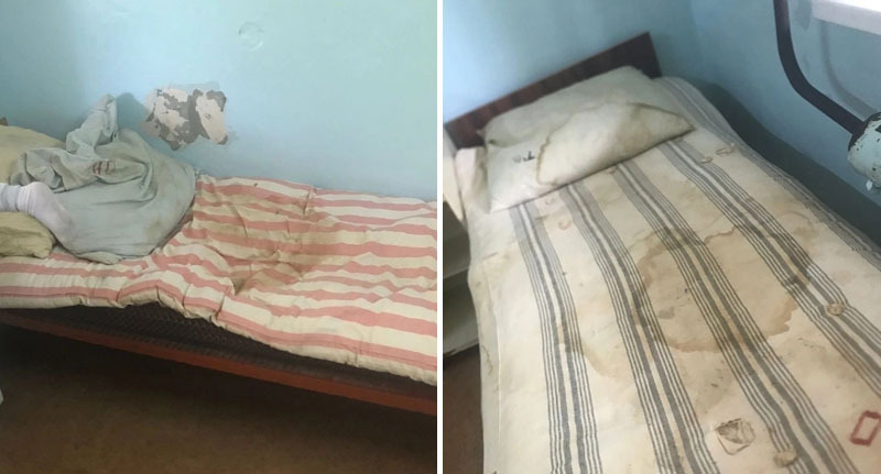Матрасы на кроватях в палатах больницы в Котово. Скриншоты публикации https://vk.com/wall-215784448_13647 Матрасы на кроватях в палатах больницы в Котово. Скриншоты публикации https://vk.com/wall-215784448_13647
