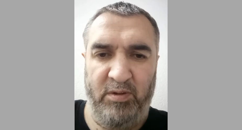 Тимур Тангиев. Стопкадр из видео оппозиционого Telegram-канала Тимур Тангиев. Стопкадр из видео оппозиционого Telegram-канала