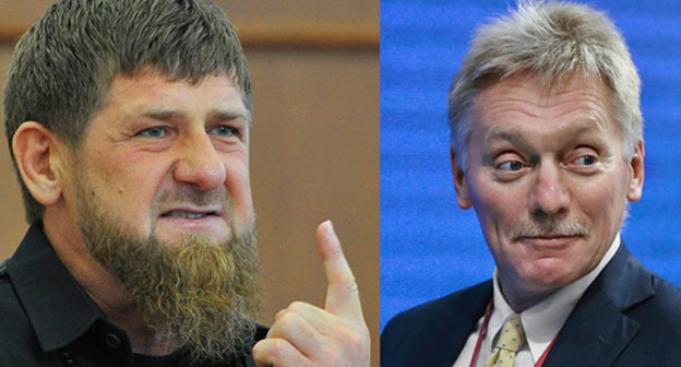 Рамзан Кадыров (слева) и Дмитрий Песков. Фото: https://armeniatoday.news/politics-ru/449608/ Рамзан Кадыров (слева) и Дмитрий Песков. Фото: https://armeniatoday.news/politics-ru/449608/