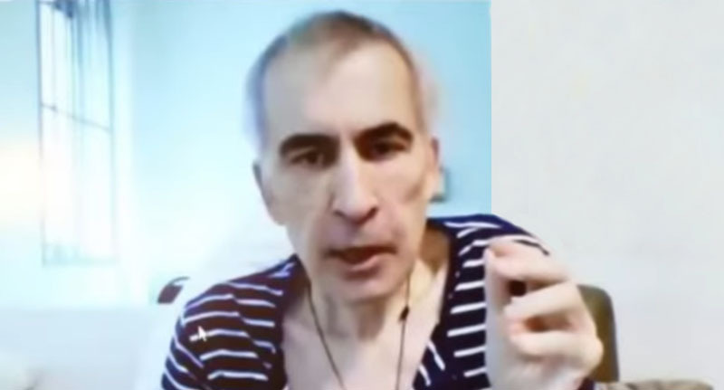 Михаил Саакашвили. Стоп-кадр из видео https://www.youtube.com/watch?v=ihmRAFjCMlc от 10.07.23. Михаил Саакашвили. Стоп-кадр из видео https://www.youtube.com/watch?v=ihmRAFjCMlc от 10.07.23.