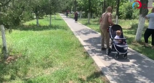 Сквер имени Лермонтова. Кадр телесюжета "ТБС Буйнакск" https://t.me/nurgudaev/1241 Сквер имени Лермонтова. Кадр телесюжета "ТБС Буйнакск" https://t.me/nurgudaev/1241