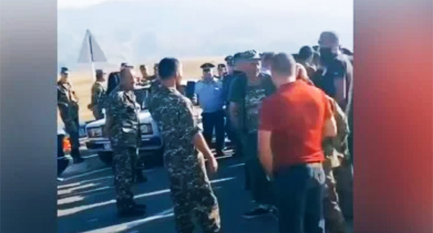 Добровольческий отряд "Крестоносцы". Фото https://galatv.am/ru/3232636/ Добровольческий отряд "Крестоносцы". Фото https://galatv.am/ru/3232636/