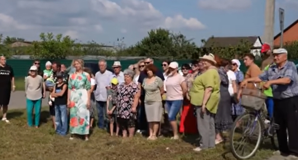 Видеообращение жителей Полтавской, стоп-кадр видео канала 
Ne_nowosti https://www.youtube.com/watch?v=UunwkqYOEmc