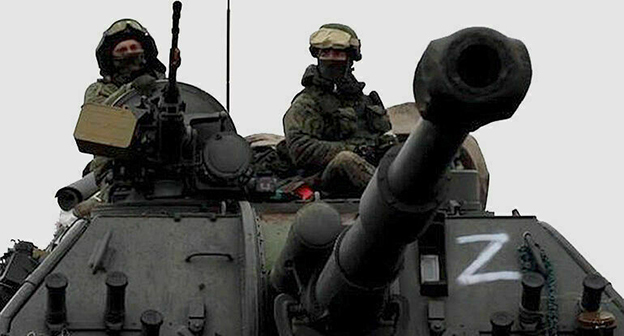 Спецоперация на Украине. Скриншот видео Минобороны России
