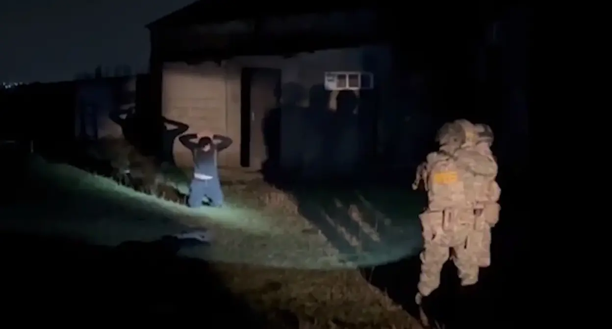 Задержание участников группы, которая готовила теракты в Дагестане. 7 декабря 2024 г. Фото: УФСБ по Дагестану