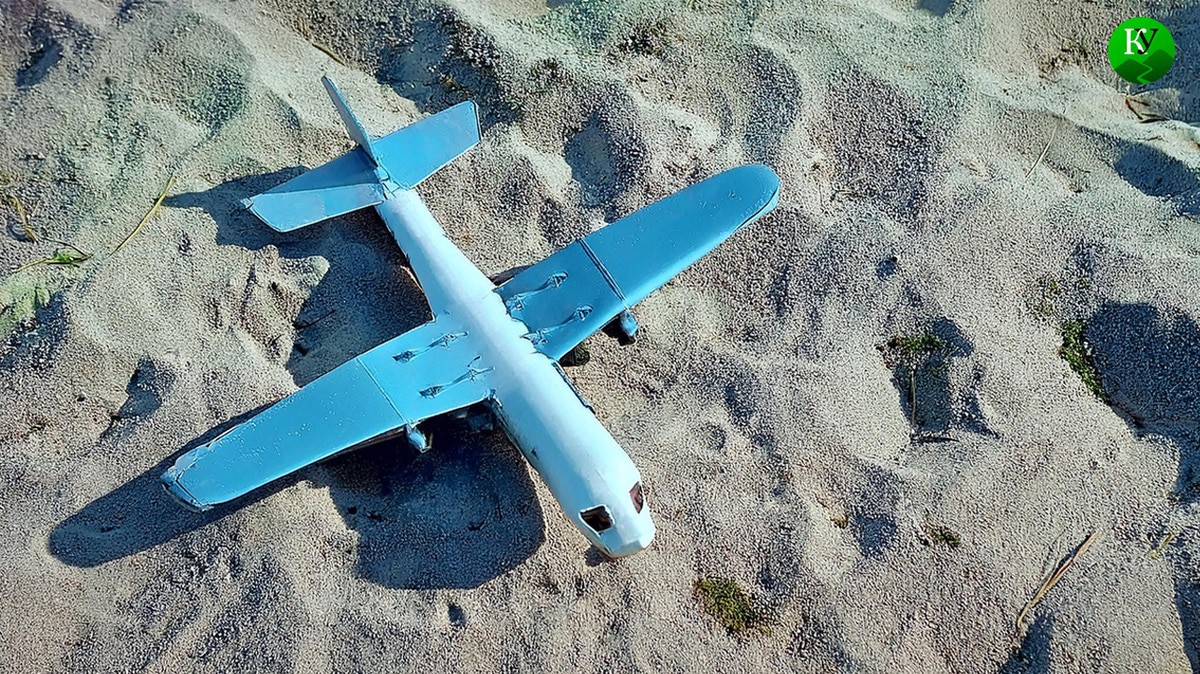 БПЛА. Иллюстрация создана "Кавказским узлом" с помощью ИИ в программе Photoshop