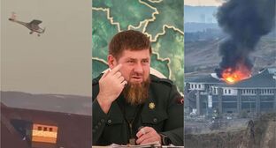 Беспилотники в Чечне. Фото: Telegram-канал abu saddam shisha, скриншот https://chechnyatoday.com/news/380710, источник 