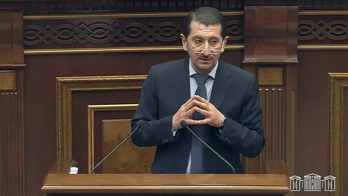 Александр Сирунян. Фото: пресс-служба парламента Армении