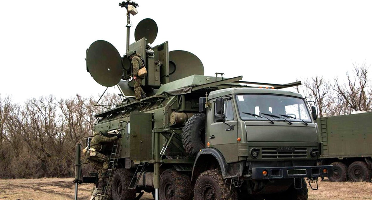 Cредства радиоэлектронной борьбы (РЭБ). Фото: https://mil.ru/et/news/more.htm?id=12328536@egNews