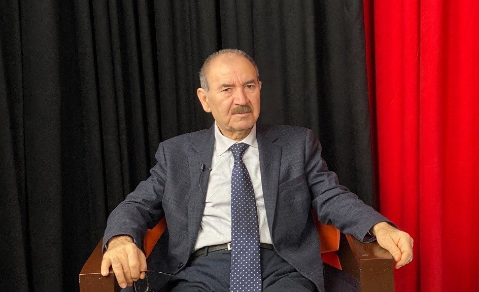 Председатель Нацсовета демократических сил Джамиль Гасанлы. Фото Мейдан.ТВ