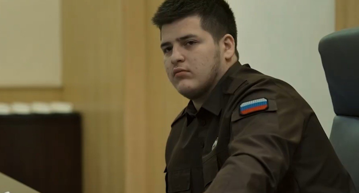 Адам Кадыров. Скриншот https://t.me/RKadyrov_95/5521