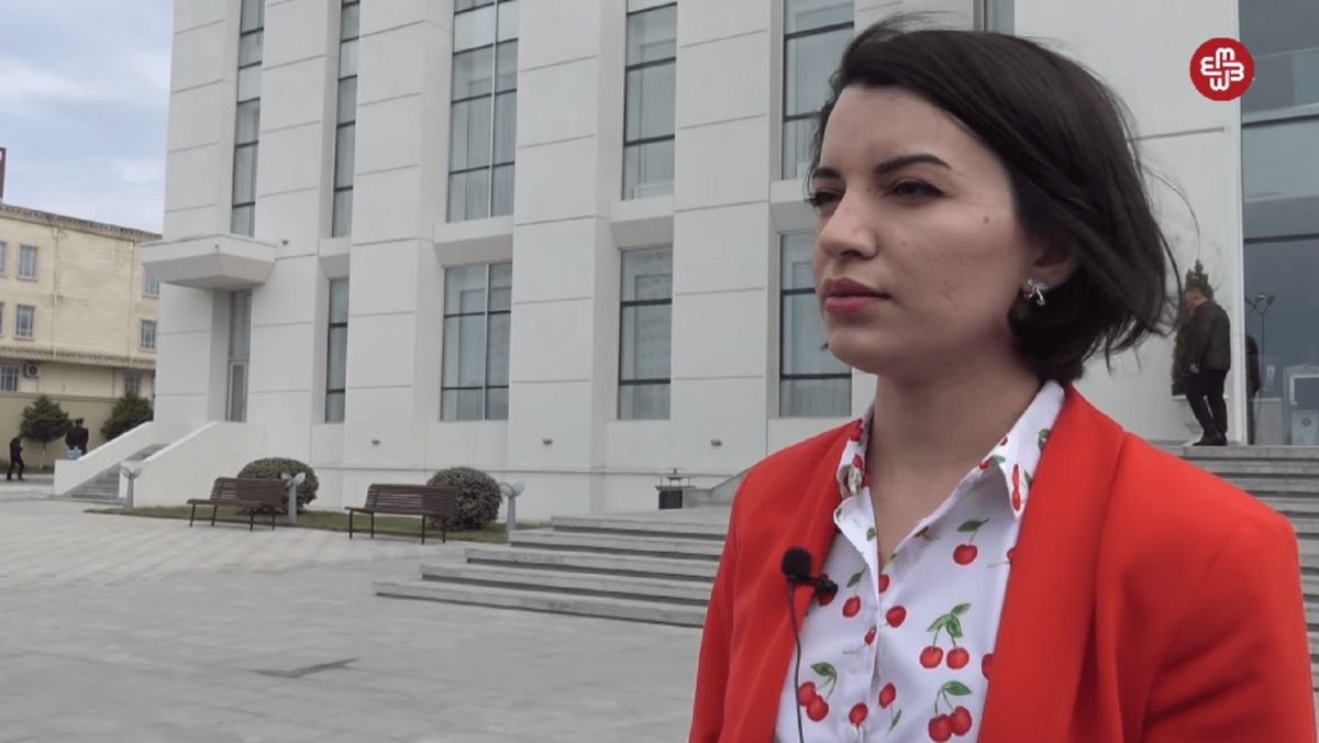 Севиндж Вагифгызы. Фото Meydan TV https://www.meydan.tv