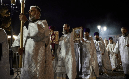 Крестный ход в Волгограде. Фото Волгоградской епархии.