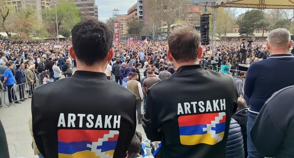 Беженцы из Нагорного Карабаха в Ереване, 29 марта 2025 года. Фото Алвард Григорян для "Кавказского узла".