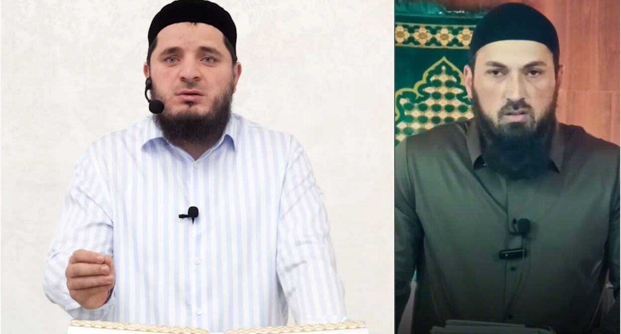 Мухаммад Тамасханов и Магомед Султыгов. Скриншоты
https://www.instagram.com*/p/DIYIdylsdhJ/, https://youtu.be/2CRjKZBFhVY