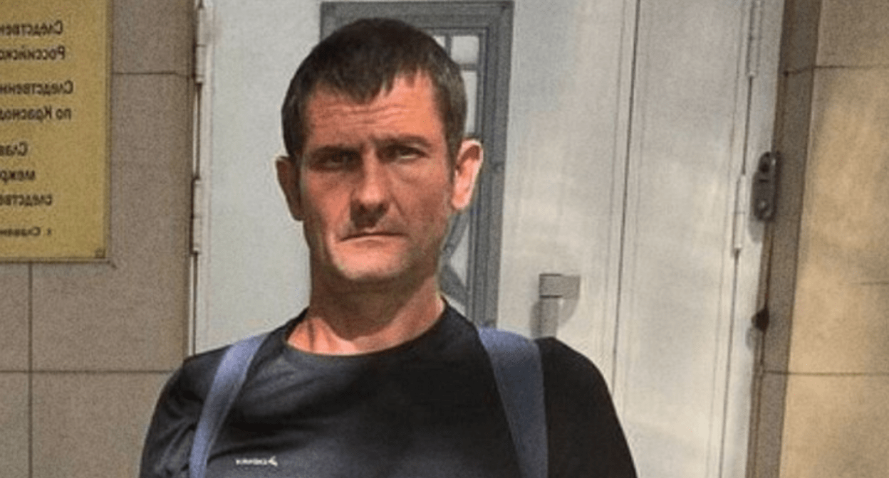 Федор Валько. Скриншот фото Команды против пыток (признана иноагентом) от 14.10.24, https://t.me/no_torture/3429.