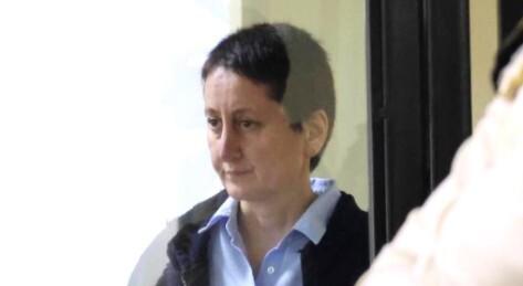 Мзия Амаглобели в суде. Фото "Батумелеби".