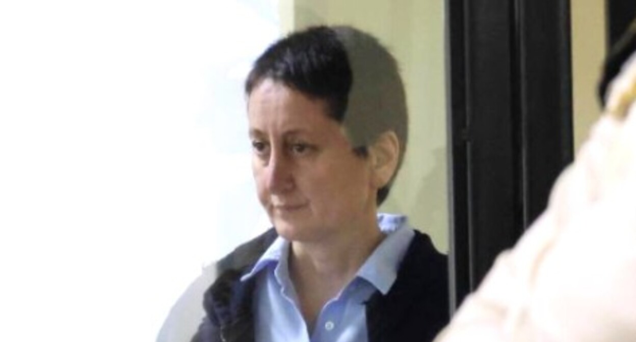 Мзия Амаглобели в суде. Фото "Батумелеби".