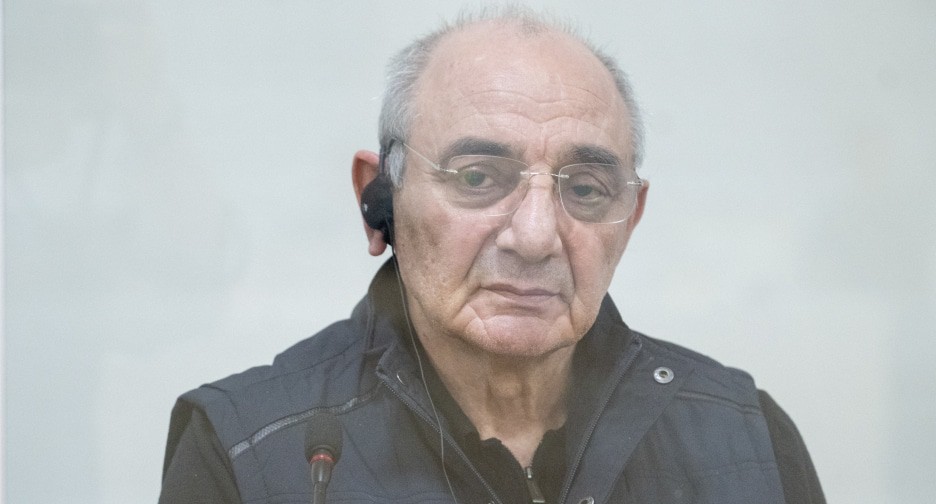 Бако Саакян в суде. Фото: "Азертадж"