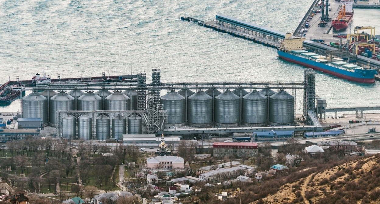 Зерновой терминал в Новороссийске. Фото: АО "Зерновой терминал "КСК" (АО "КСК") https://www.gt-ksk.com/press/media/