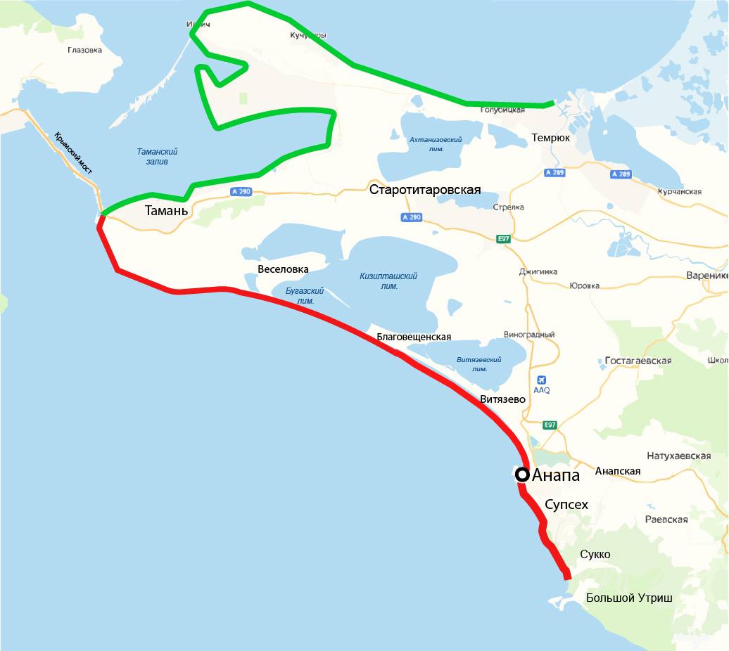 Карта закрытых и открытых пляжей в Анапе и Темрюкском районе https://t.me/opershtab23/13291