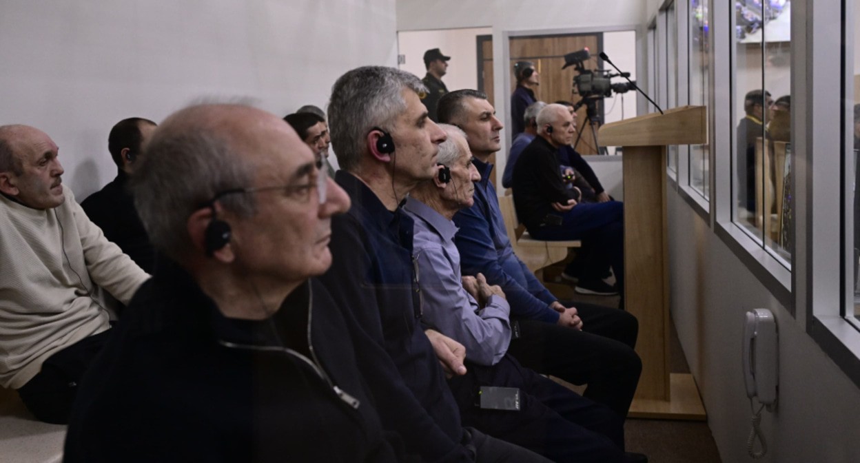 Обвиняемые в зале суда. Фото: Азертадж