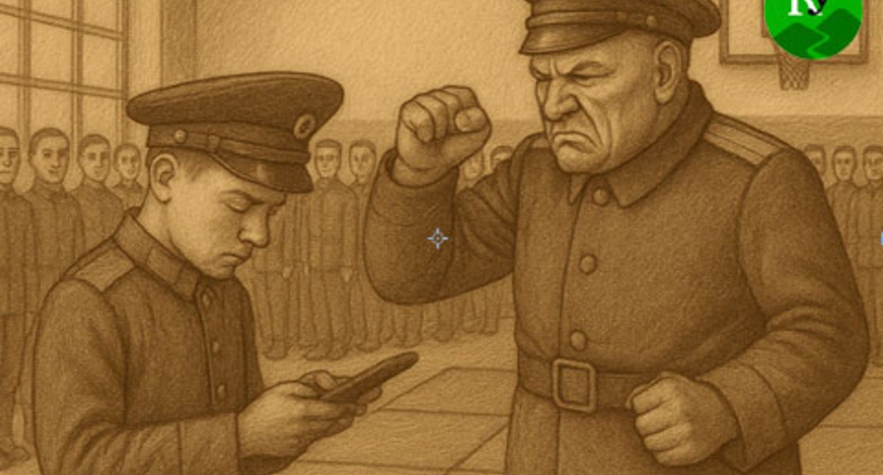 Конфликт в спортзале. Иллюстрация создана "Кавказским узлом" с помощью ИИ в программе Copilot