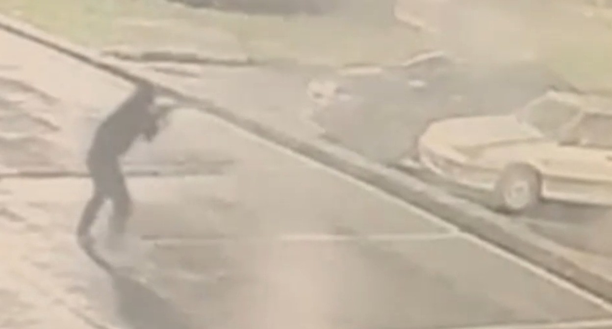 Стрельба в Ардоне. Кадр видео Shot / Telegram