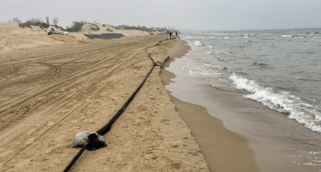 Пляж Анапы. Фото: Оперативный штаб Краснодарского края