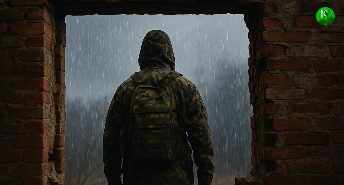 Военный на СВО. Иллюстрация создана «Кавказским узлом» с помощью ИИ в программе Copilot