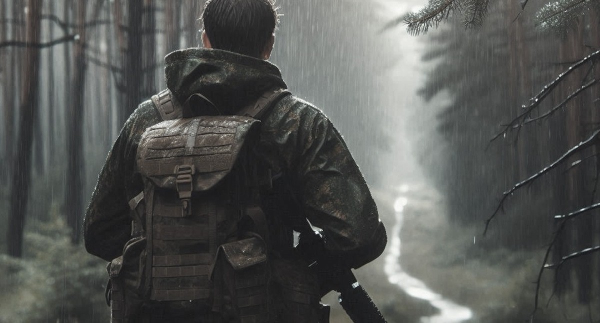 Военный на СВО. Иллюстрация создана «Кавказским узлом» с помощью ИИ в программе Copilot