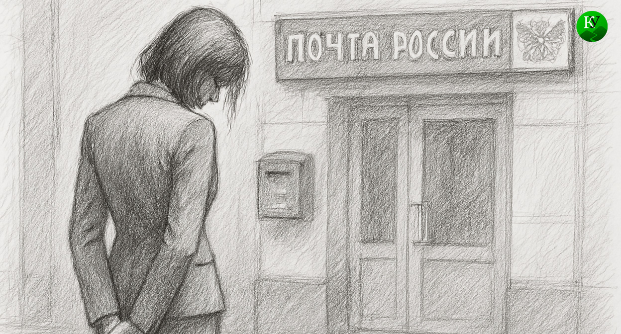 Работница почты. Иллюстрация создана "Кавказским узлом" с помощью ИИ в программе Copilot