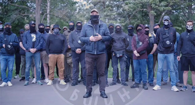 Скриншот видео представителей "Русской общины". 20 июня 2025 г. Скриншот видео https://t.me/obshina_ru/244483