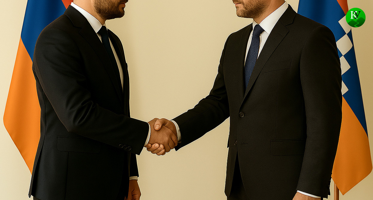 Объединение. Иллюстрация создана "Кавказским узлом" с помощью ИИ в программе Copilot