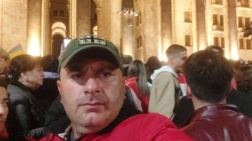 Ираклий Хуфения. Фото: https://newdosh.media/news/v-rossii-budut-sudit-gruzinskogo-oppozicionera-podderzivausego-ukrainu