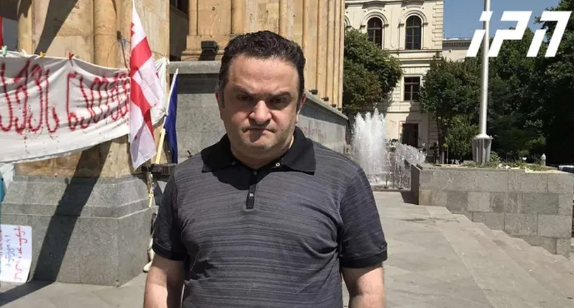 Гедеван Попхадзе. Фото: "Интерпрессньюс" https://www.interpressnews.ge/ru/article/169365-gedevan-popkhadze-nachinaet-golodovku