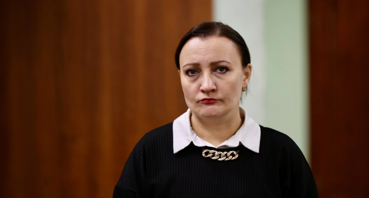 Анастасия Бережинская. Фото: Фото: Александра Астахова/"Медиазона" (признана иноагентом)