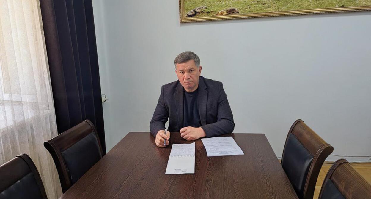 Махмуд Амиралиев. Фото: администрация Карабудахкентского района