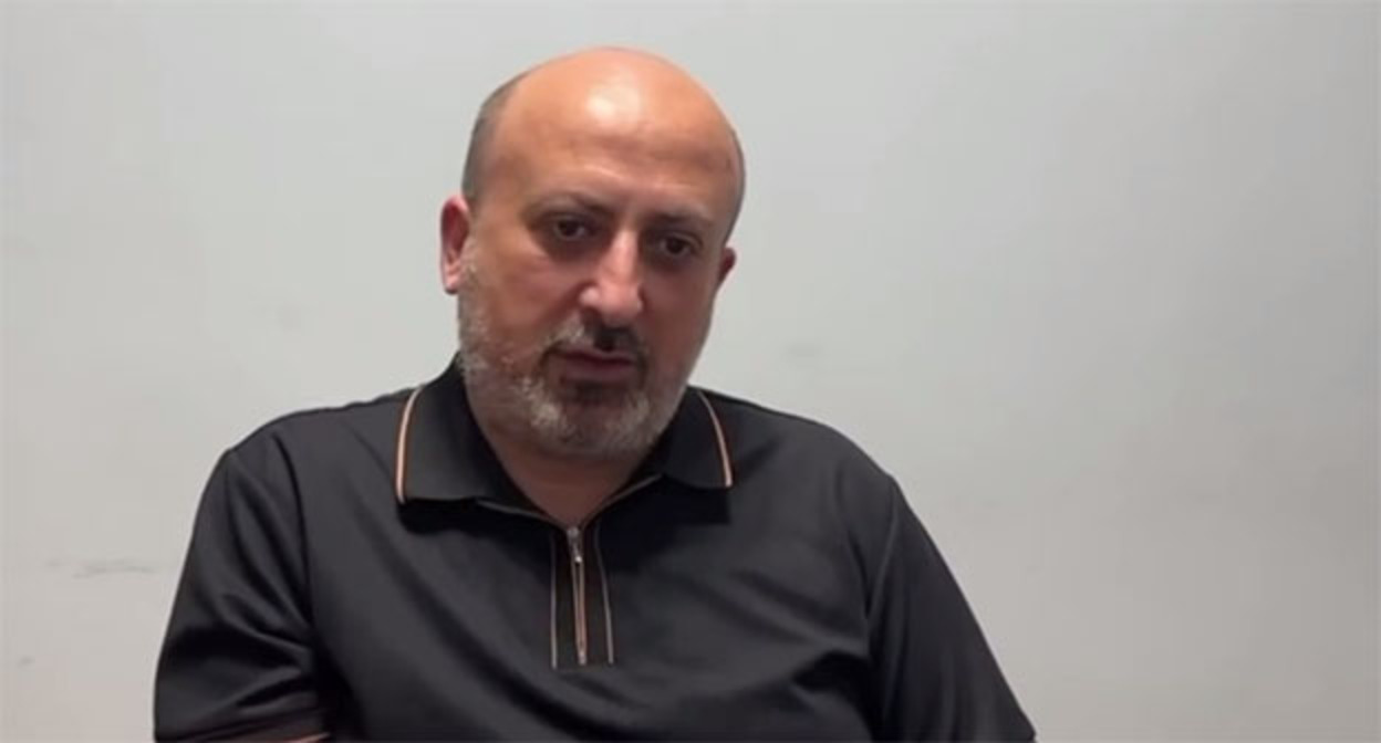 Александр Басария. 9 июля 2025 г. Скриншот видео https://t.me/aiashara/2636