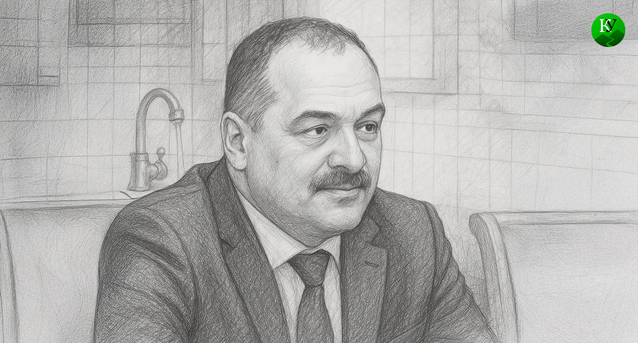 Сергей Меликов. Иллюстрация создана «Кавказским узлом» с помощью ИИ в программе Copilot