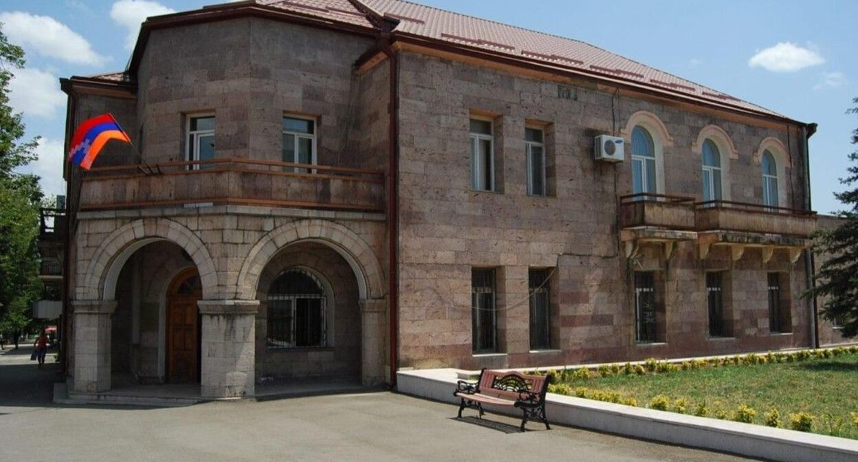 Здание постоянного представительства Арцаха в Ереване. Фото: https://a1plus.am/ru/article/488293