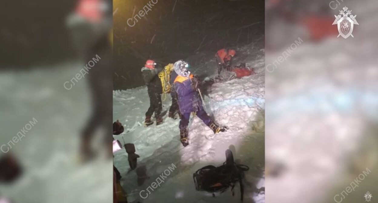 Восхождение на Эльбрус. Скриншот: Следственный комитет РФ