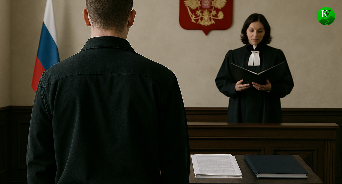 Мужчина в суде. Иллюстрация создана "Кавказским узлом" с помощью ИИ в программе Copilot