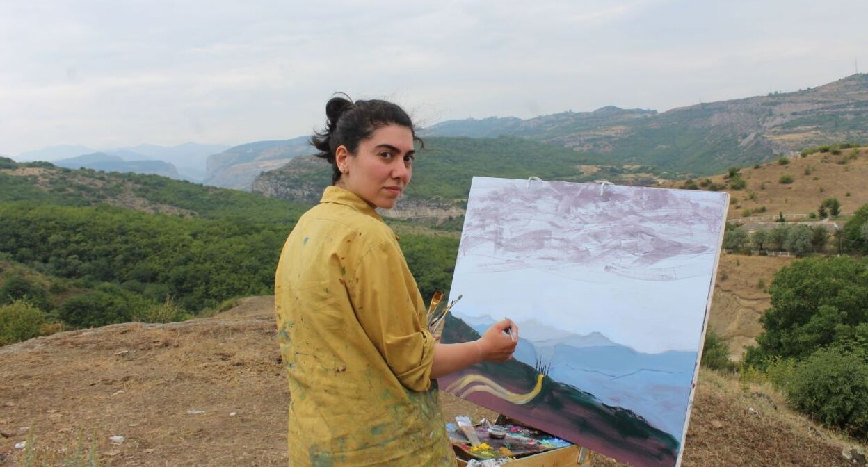 Пятый Международный симпозиум живописи "Цвета Дизака" в Армении. Фото: https://step1.am/ru/2025/08/05/31413/