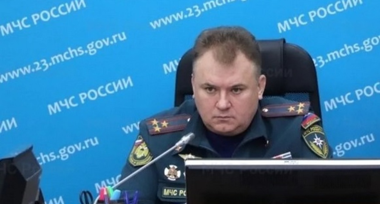 Сергей Симоненко в период работы в МЧС России, 2007 год. Фото с официального сайта МЧС России по Краснодарскому краю