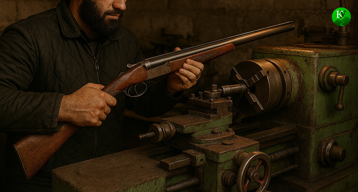 Переделка оружия. Иллюстрация создана "Кавказским узлом" с помощью ИИ в программе Copilot