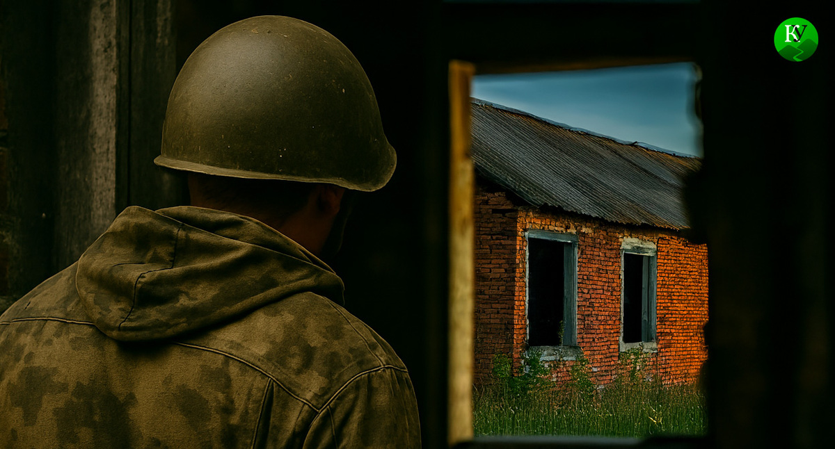 Военный на СВО. Иллюстрация создана "Кавказским узлом" с помощью ИИ в программе Copilot